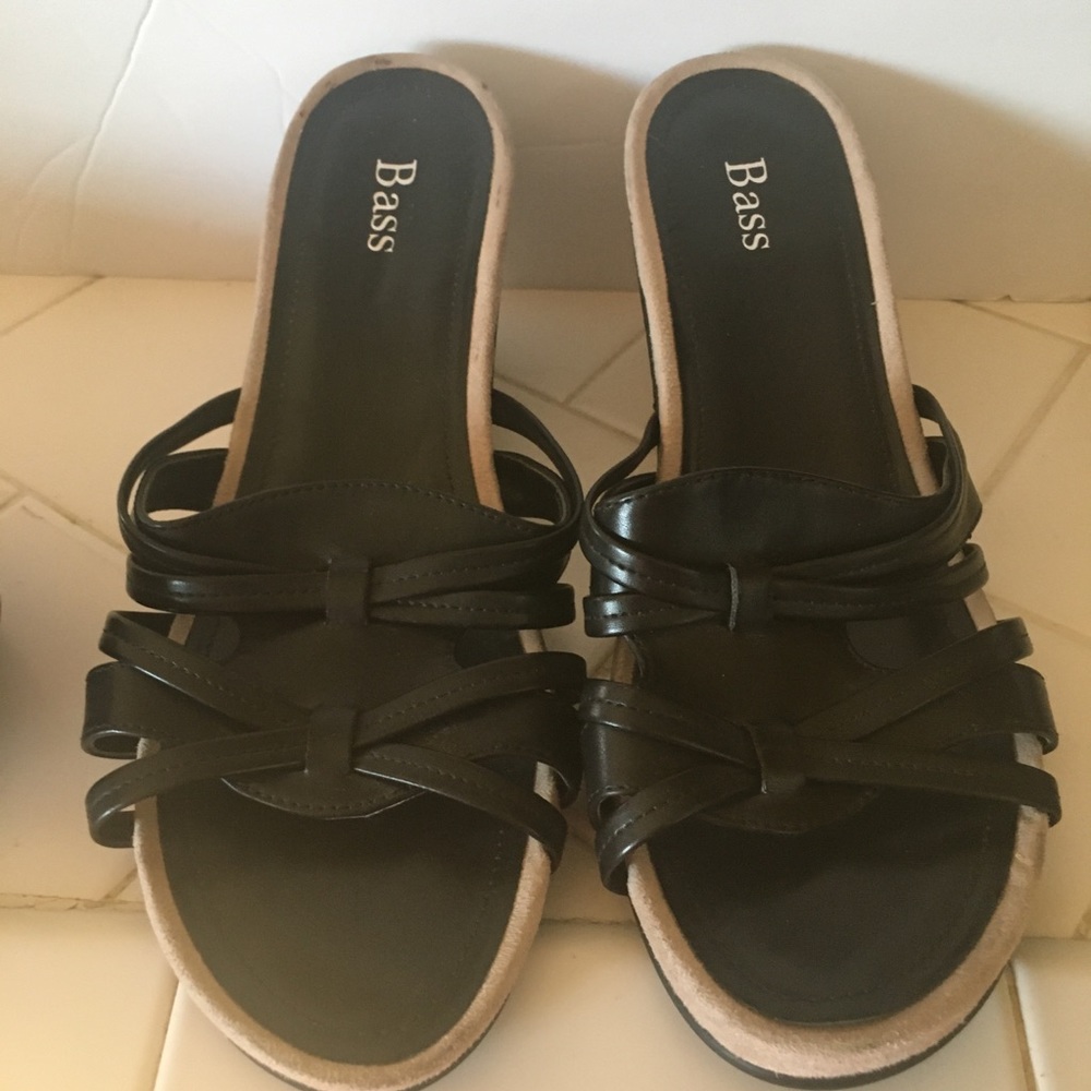 Bass Slide In Sandals Size 7.5.